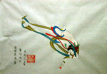 321窟_単飛天(唐代)