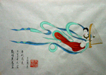 329窟_飛天(初唐)